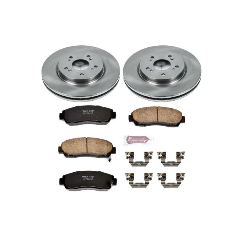Power Stop 07-12 Acura RDX Front Autospecialty Brake Kit PowerStop Brake Kits - OE AXOPROS