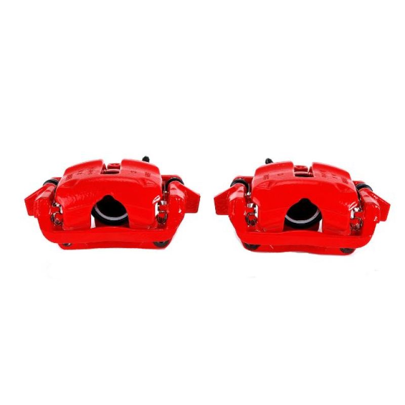 Power Stop 07-16 Mini Cooper Front Red Calipers w/Brackets - Pair PowerStop Brake Calipers - Perf AXOPROS