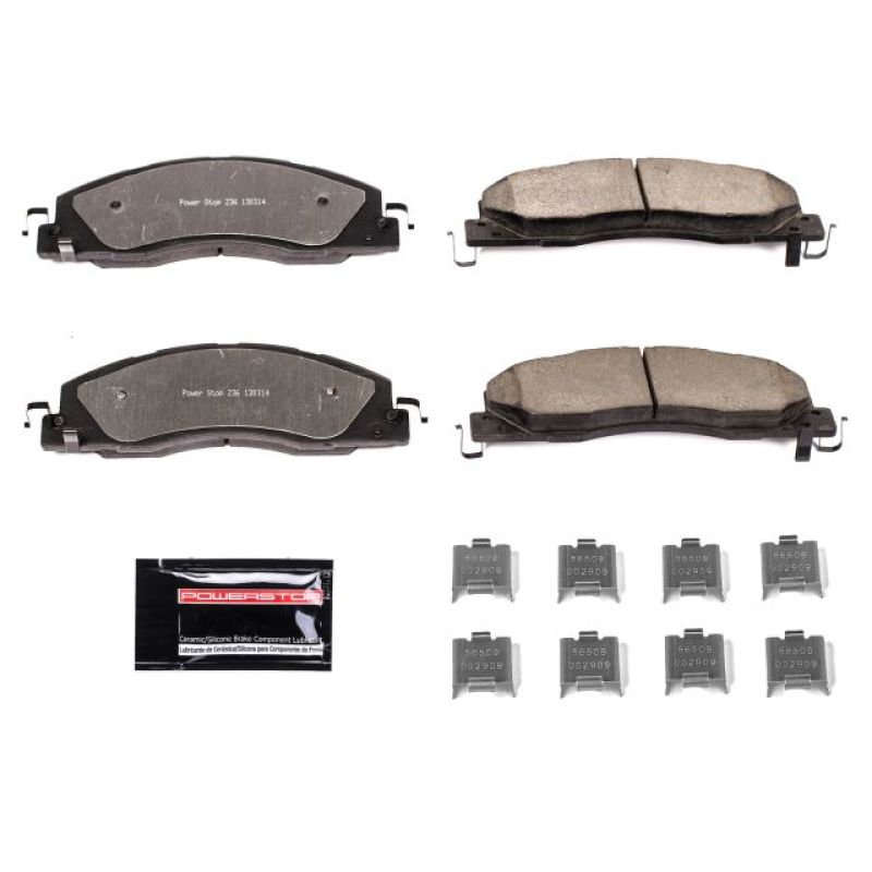 Power Stop 09-10 Dodge Ram 2500 Front Z36 Truck & Tow Brake Pads w/Hardware PowerStop Brake Pads - Performance AXOPROS