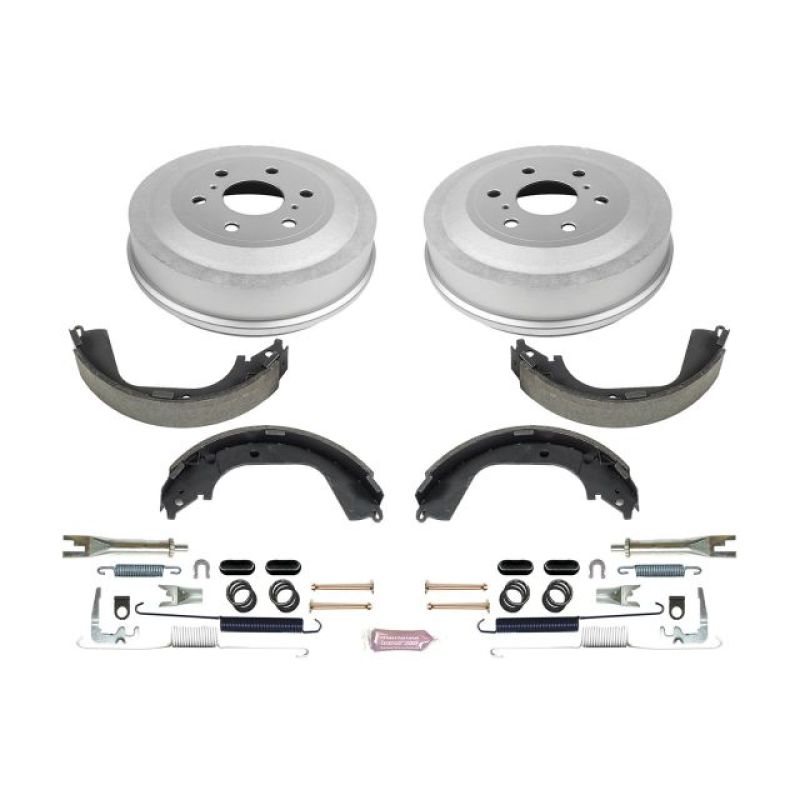 Power Stop 09-13 Chevrolet Silverado 1500 2WD Rear Autospecialty Drum Kit PowerStop Brake Drums AXOPROS
