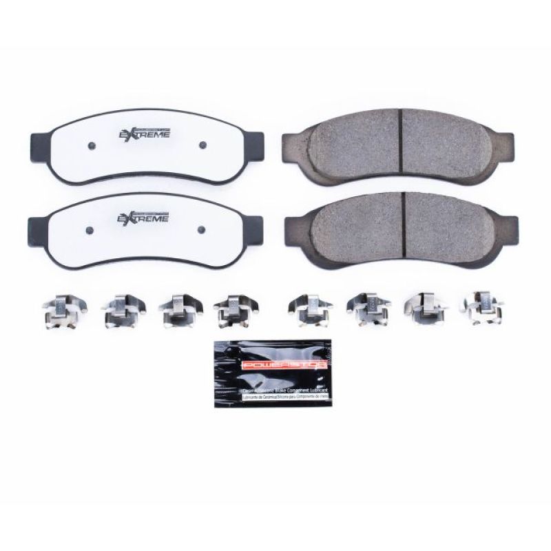 Power Stop 10-12 Ford F-250 Super Duty Rear Z36 Truck & Tow Brake Pads w/Hardware PowerStop Brake Pads - Performance AXOPROS