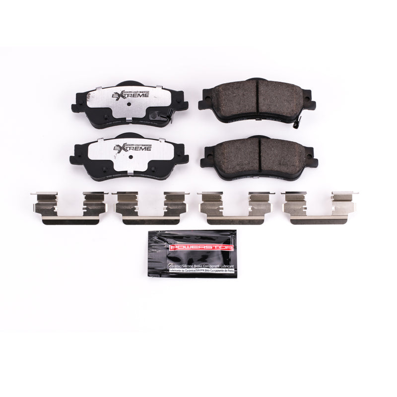 Power Stop 11-17 Chevrolet Caprice Rear Z26 Extreme Street Brake Pads w/Hardware PowerStop Brake Pads - Performance AXOPROS
