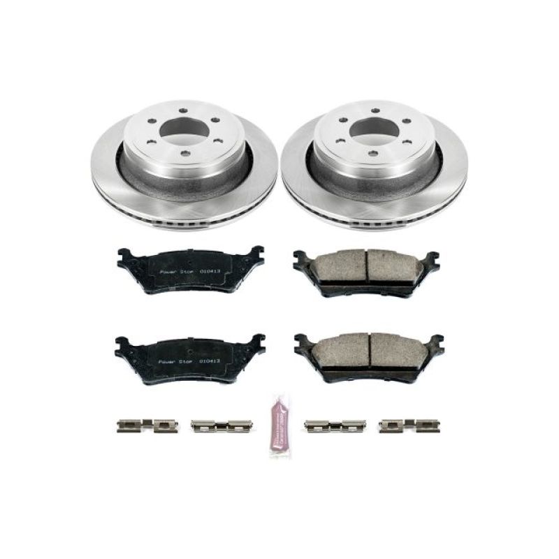 Power Stop 12-18 Ford F-150 Rear Autospecialty Brake Kit PowerStop Brake Kits - OE AXOPROS