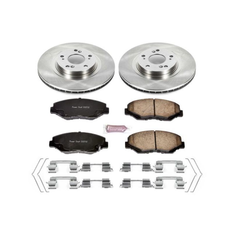 Power Stop 13-15 Acura ILX Front Autospecialty Brake Kit PowerStop Brake Kits - OE AXOPROS