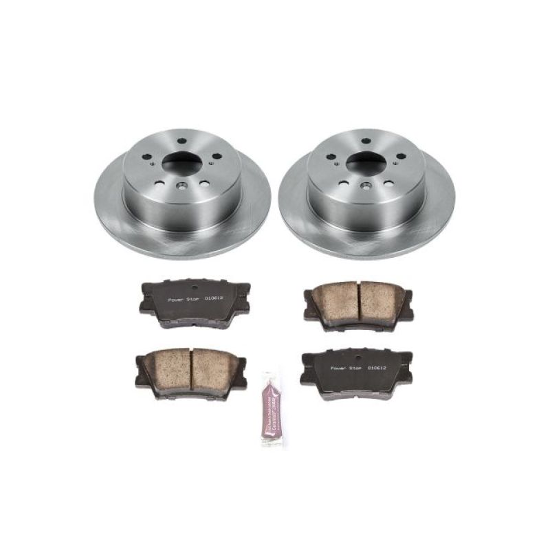 Power Stop 13-18 Lexus ES300h Rear Autospecialty Brake Kit PowerStop Brake Kits - OE AXOPROS