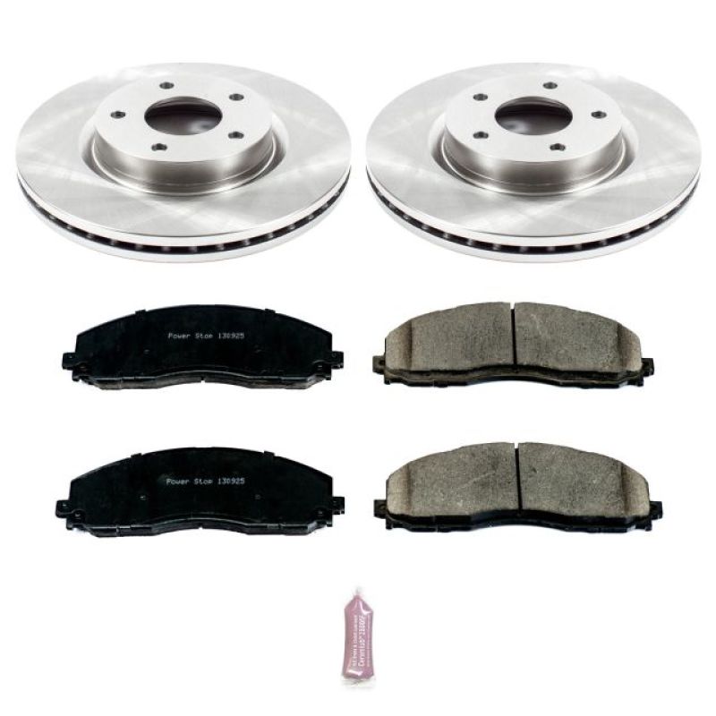 Power Stop 13-18 Nissan Altima Front Autospecialty Brake Kit PowerStop Brake Kits - OE AXOPROS