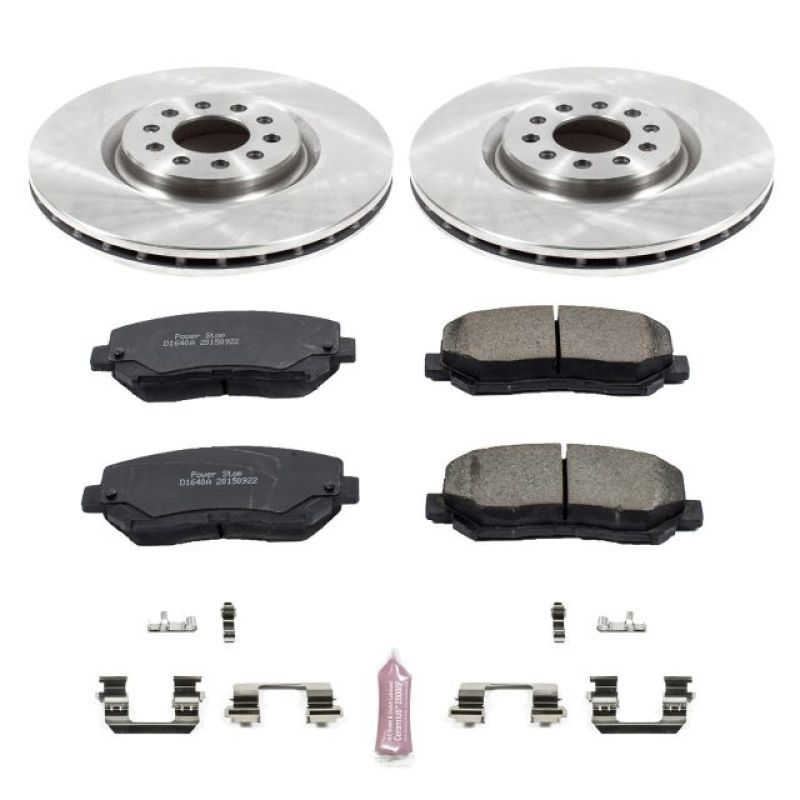 Power Stop 15-17 Chrysler 200 Front Autospecialty Brake Kit PowerStop Brake Kits - OE AXOPROS