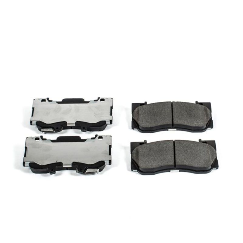 Power Stop 15-19 Ford Mustang Front Z26 Extreme Street Brake Pads w/Hardware PowerStop Brake Pads - Performance AXOPROS