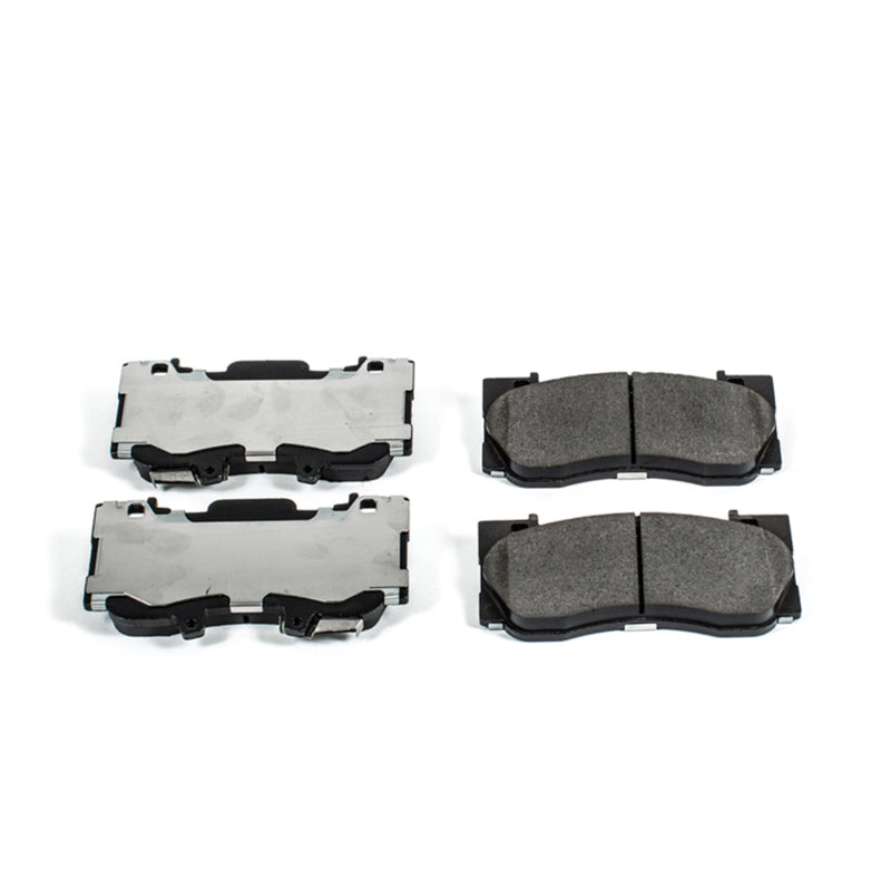 Power Stop 15-19 Ford Mustang Front Z26 Extreme Street Brake Pads w/Hardware PowerStop Brake Pads - Performance AXOPROS