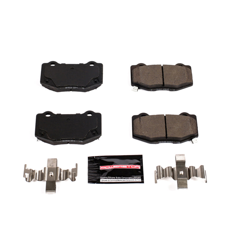 Power Stop 16-19 Cadillac ATS Rear Z23 Evolution Sport Brake Pads w/Hardware PowerStop Brake Pads - Performance AXOPROS