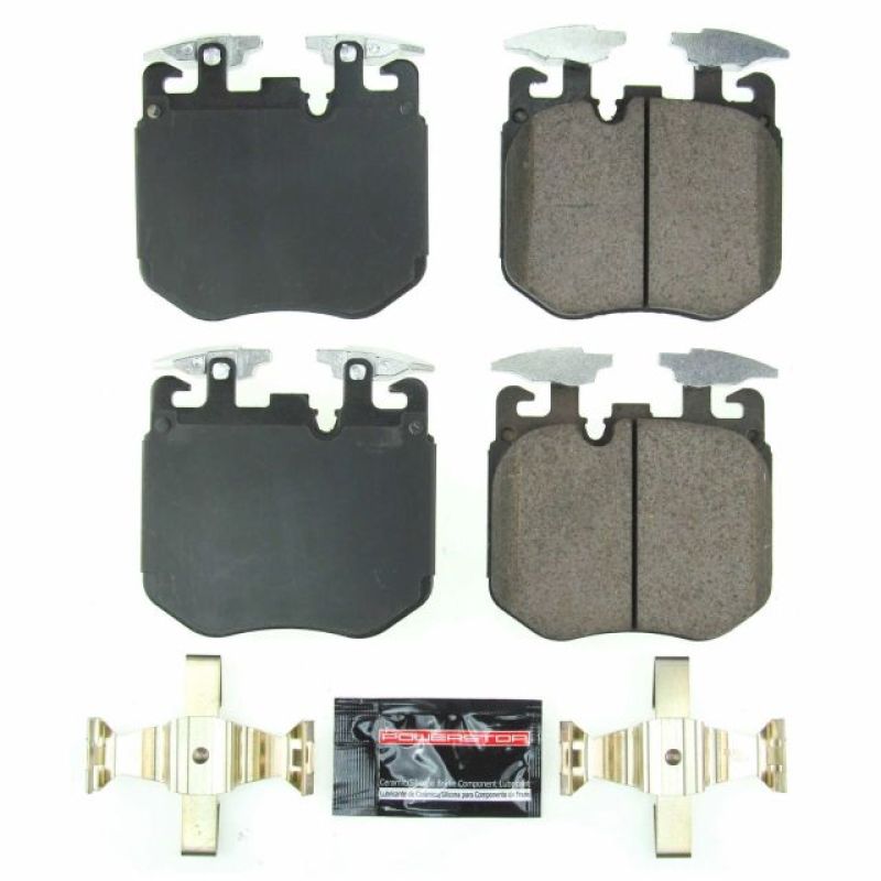 Power Stop 17-19 BMW 540i Front Z23 Evolution Sport Brake Pads w/Hardware PowerStop Brake Pads - Performance AXOPROS