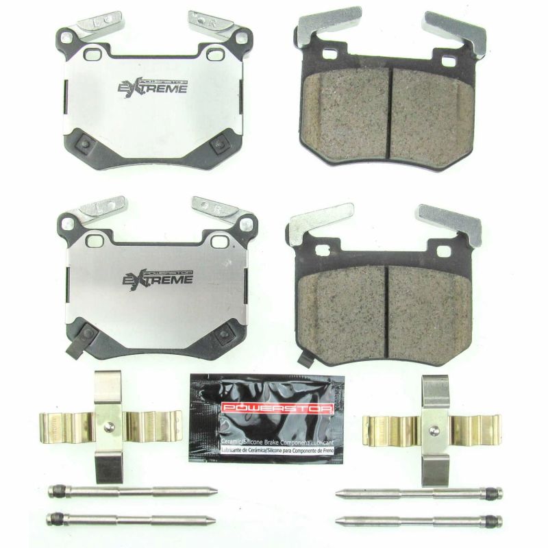 Power Stop 18-19 Kia Stinger Rear Z26 Extreme Street Brake Pads w/Hardware PowerStop Brake Pads - Performance AXOPROS