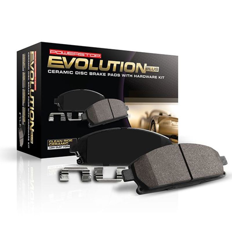 Power Stop 20-21 Mercedes-Benz GLE350 Front Z17 Evo Ceramic Brake Pad w/Hardware PowerStop Brake Pads - OE AXOPROS