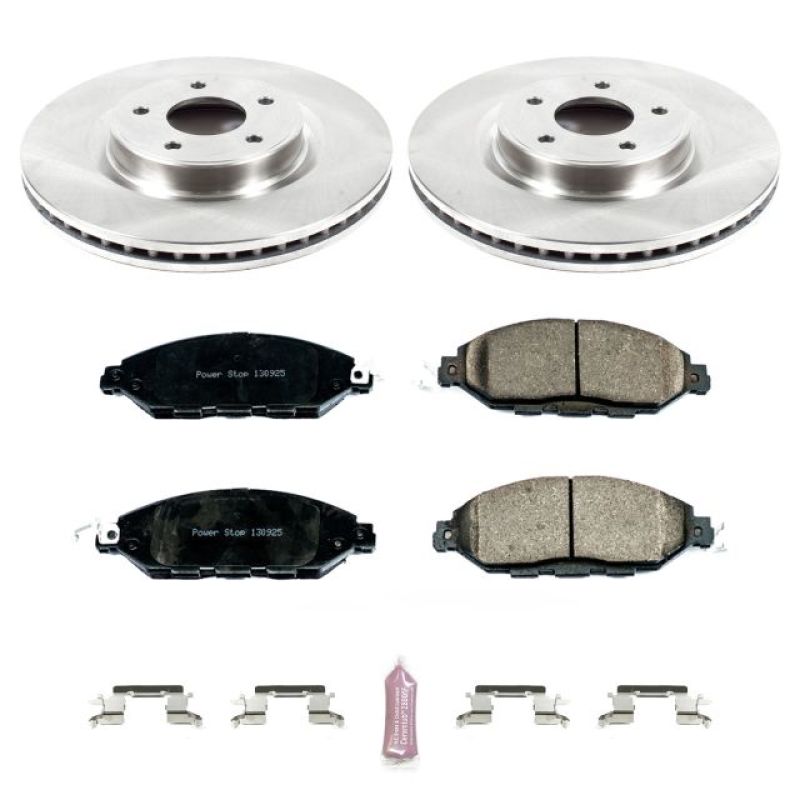 Power Stop 2013 Infiniti JX35 Front Autospecialty Brake Kit PowerStop Brake Kits - OE AXOPROS