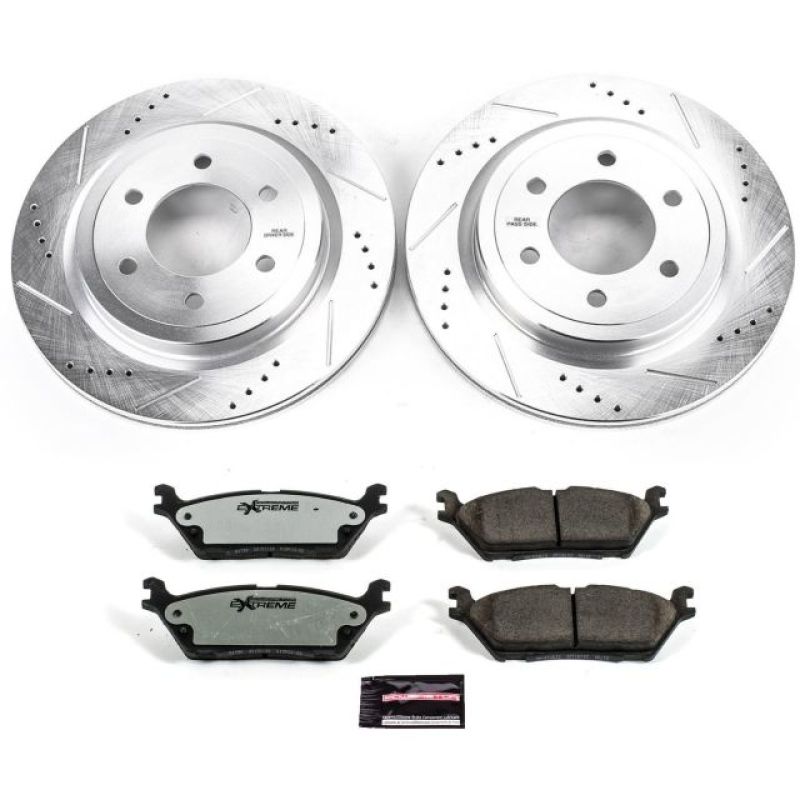 Power Stop 2018 Ford Expedition Rear Z36 Truck & Tow Brake Kit PowerStop Brake Kits - Performance D&S AXOPROS