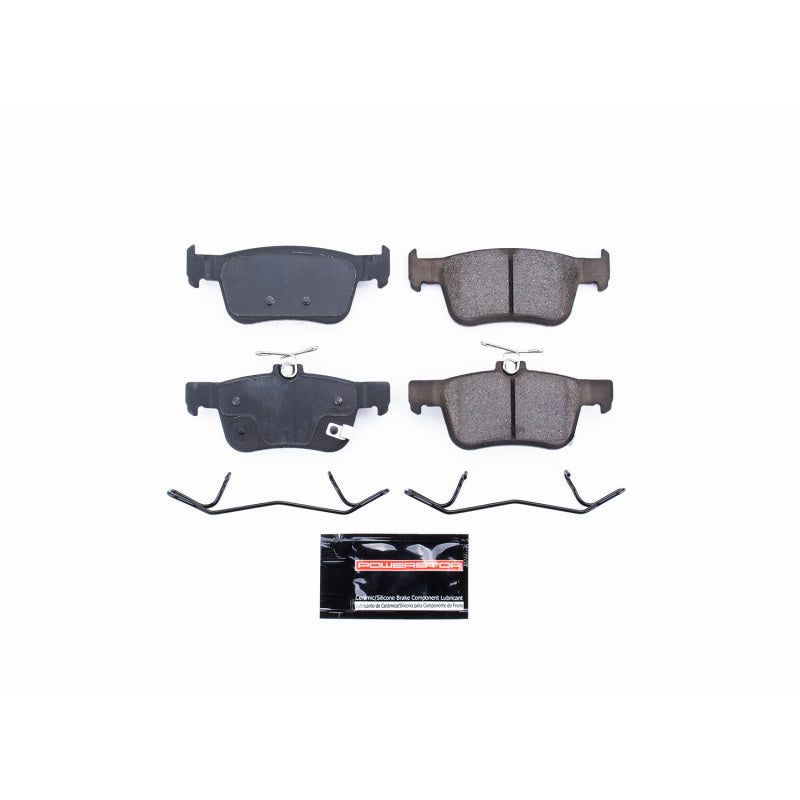 Power Stop 2019 Acura RDX Rear Z23 Evolution Sport Brake Pads w/Hardware PowerStop Brake Pads - Performance AXOPROS