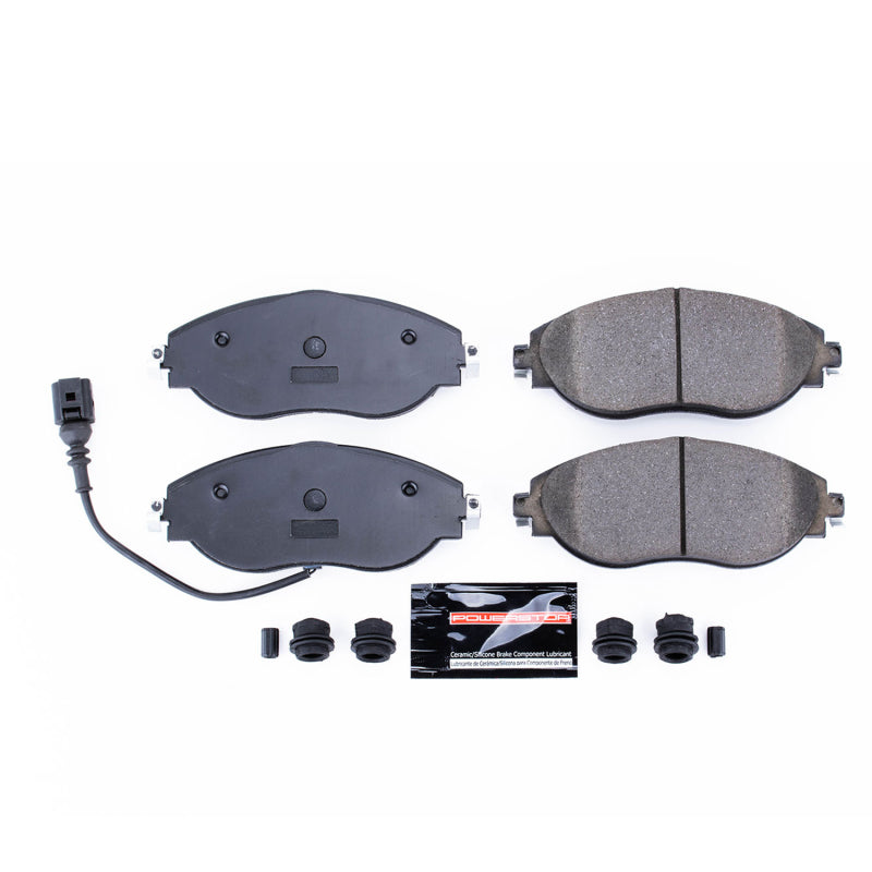 Power Stop 2019 Audi A3 Quattro Front Z23 Evolution Sport Brake Pads w/Hardware PowerStop Brake Pads - Performance AXOPROS