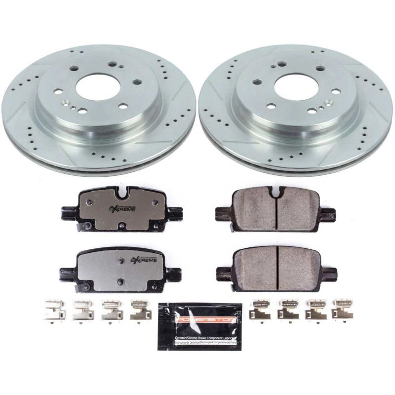 Power Stop 2019 Chevrolet Silverado 1500 Rear Z36 Truck & Tow Brake Kit PowerStop Brake Kits - Performance D&S AXOPROS