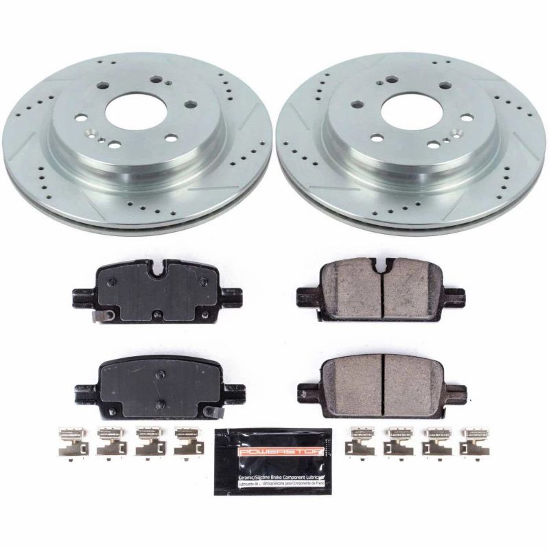 Power Stop 2019 GM 1500 Rear Z23 Evolution Sport Brake Kit PowerStop Brake Kits - Performance D&S AXOPROS