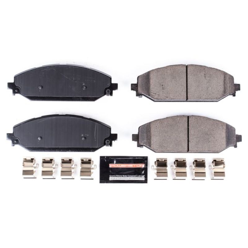 Power Stop 2019 Ram 1500 Front Z23 Evolution Sport Brake Pads w/Hardware PowerStop Brake Pads - Performance AXOPROS