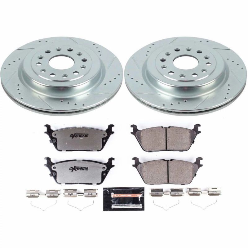 Power Stop 2019 Ram 1500 Rear Z36 Truck & Tow Brake Kit PowerStop Brake Kits - Performance D&S AXOPROS
