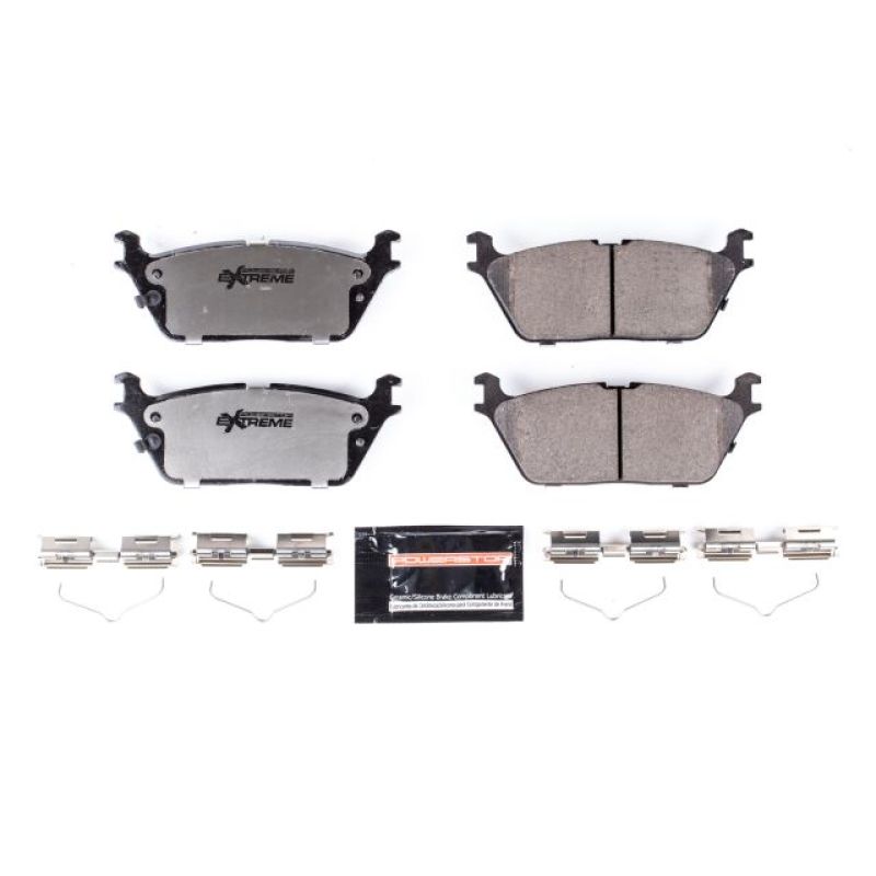 Power Stop 2019 Ram 1500 Rear Z36 Truck & Tow Brake Pads w/Hardware PowerStop Brake Pads - Performance AXOPROS