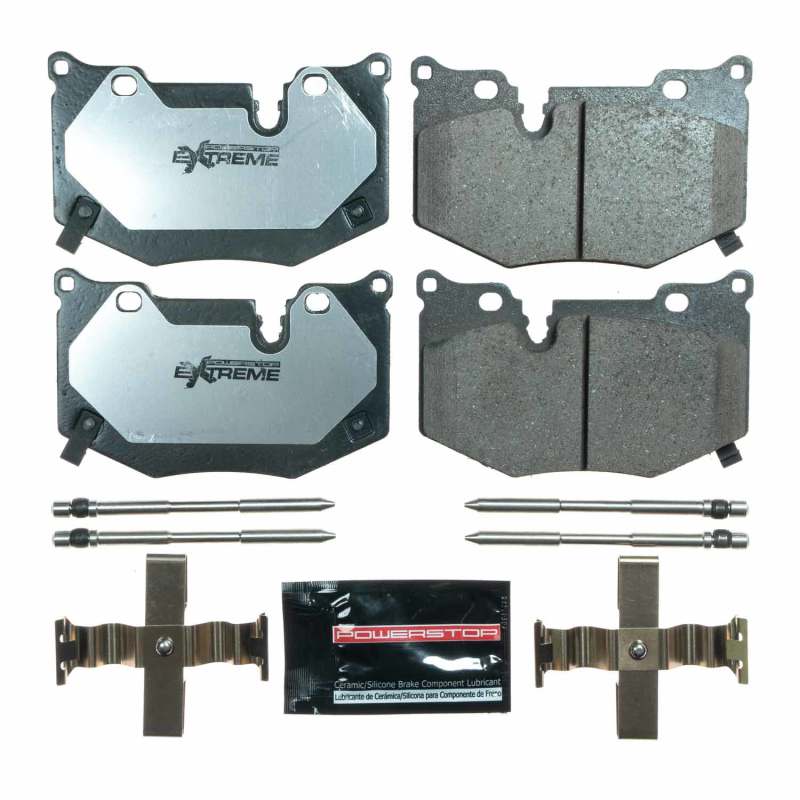 Power Stop 2020 Chevrolet Corvette C8 Z51 Rear Z26 Extreme Street Brake Pads w/Hardware PowerStop Brake Pads - Performance AXOPROS