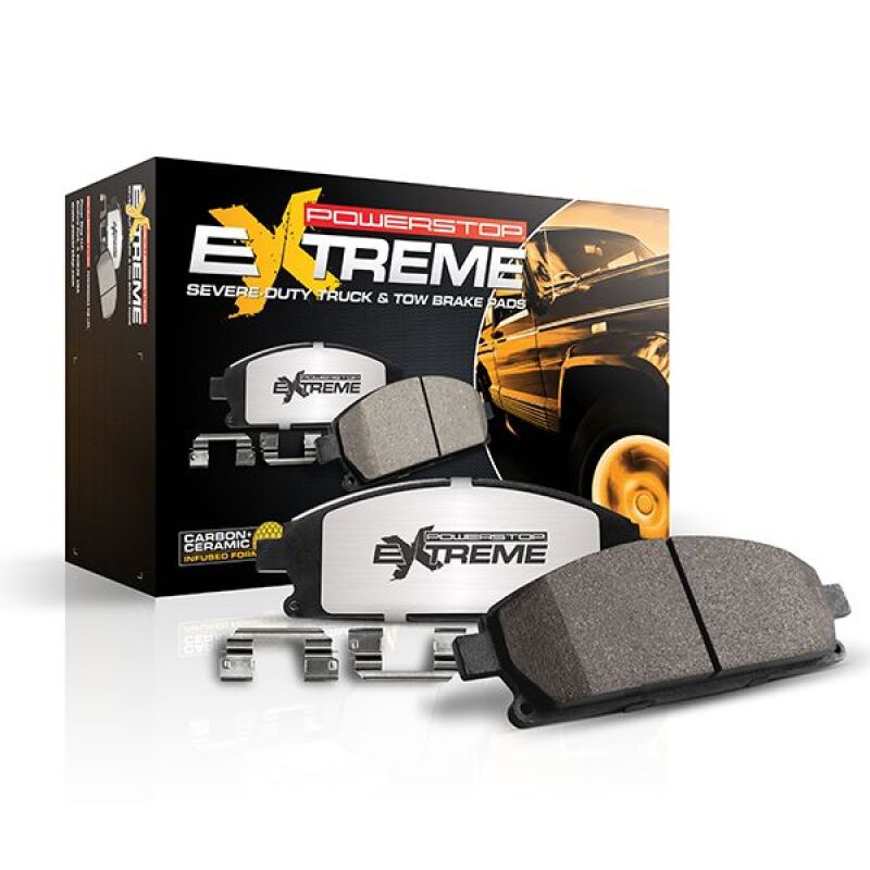 Power Stop 23-24 Ford F-250 Super Duty Rear Z36 Truck & Tow Pad w/Hardware PowerStop Brake Kits - Performance D&S AXOPROS