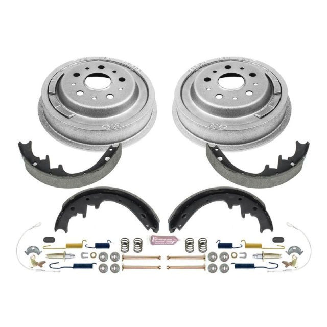 Power Stop 62-68 Ford Fairlane Rear Autospecialty Drum Kit PowerStop Brake Drums  AXOPROS