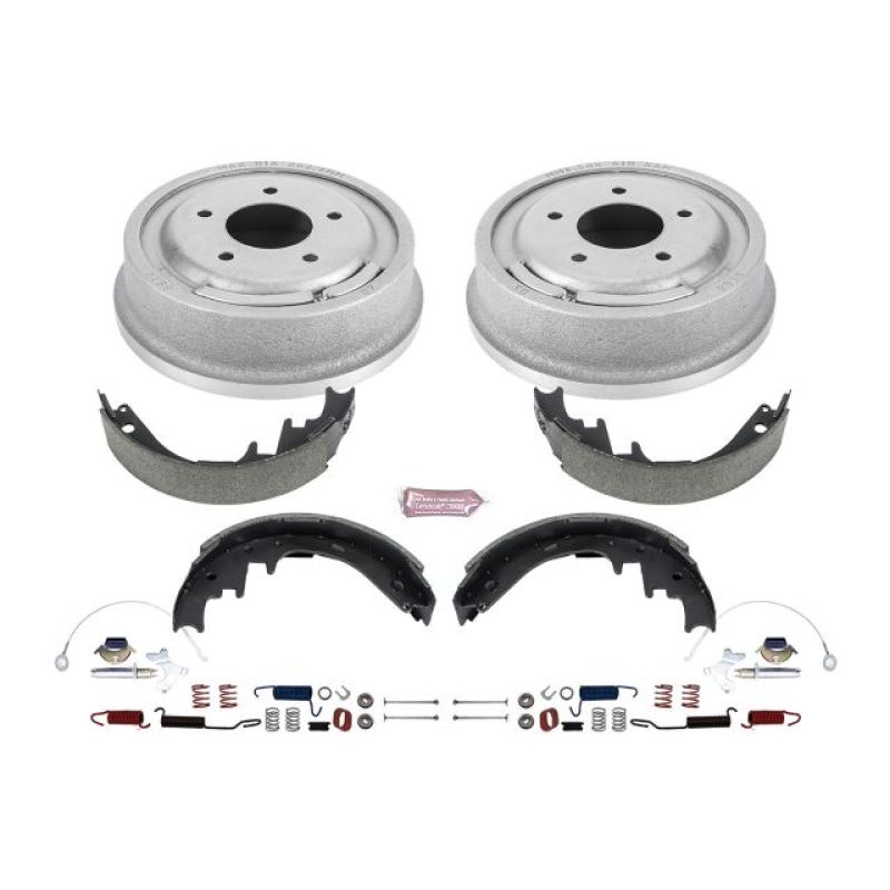 Power Stop 90-96 Ford E-150 Rear Autospecialty Drum Kit PowerStop Brake Drums  AXOPROS