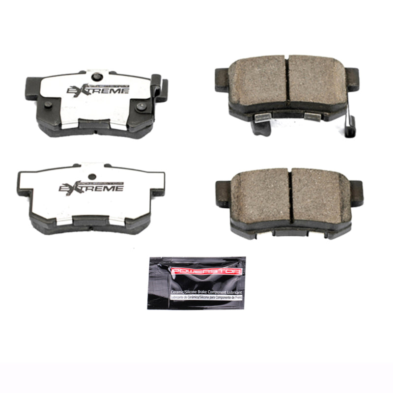 Power Stop 97-99 Acura CL Rear Z26 Extreme Street Brake Pads w/Hardware PowerStop Brake Pads - Performance AXOPROS