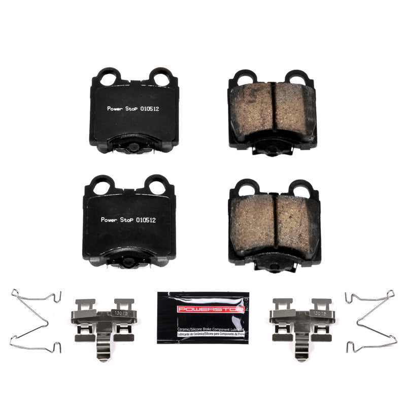 Power Stop 98-05 Lexus GS300 Rear Z23 Evolution Sport Brake Pads w/Hardware PowerStop Brake Pads - Performance AXOPROS