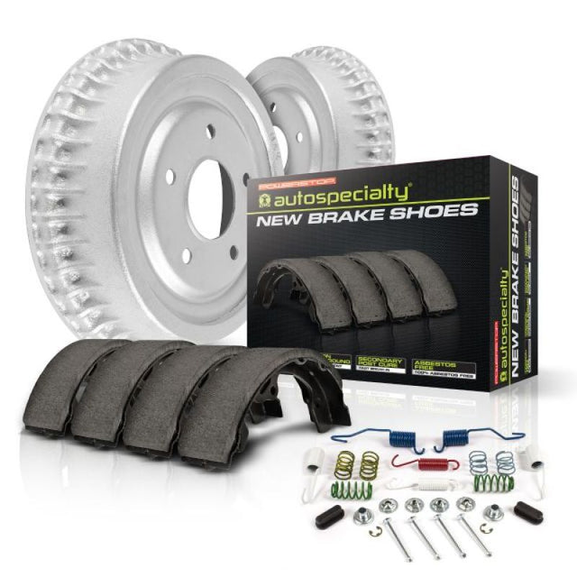 Power Stop 98-09 Ford Ranger 4WD (w/9in Drum) Rear Autospecialty Drum Kit PowerStop Brake Drums  AXOPROS