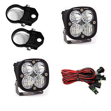 PowerSports Squadron Sport A-Pillar Mount Light Kit Baja Designs Auxiliary Light AXOPROS