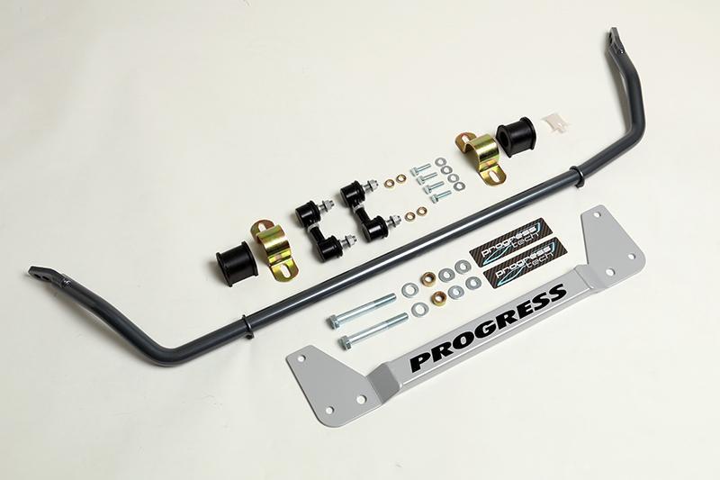 Progress Tech 02-06 Acura RSX Rear Sway Bar (24mm - Adjustable w/ End Links and Bar Brace) Progress Technology Sway Bars  AXOPROS