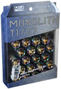 Project Kics 14 x 1.5 Neochrome T1/07 Monolith Lug Nuts - 20 Pcs Project Kics Lug Nuts  AXOPROS
