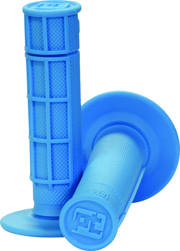 ProTaper 1/2 Waffle Grips - Neon Blue ProTaper Grips  AXOPROS