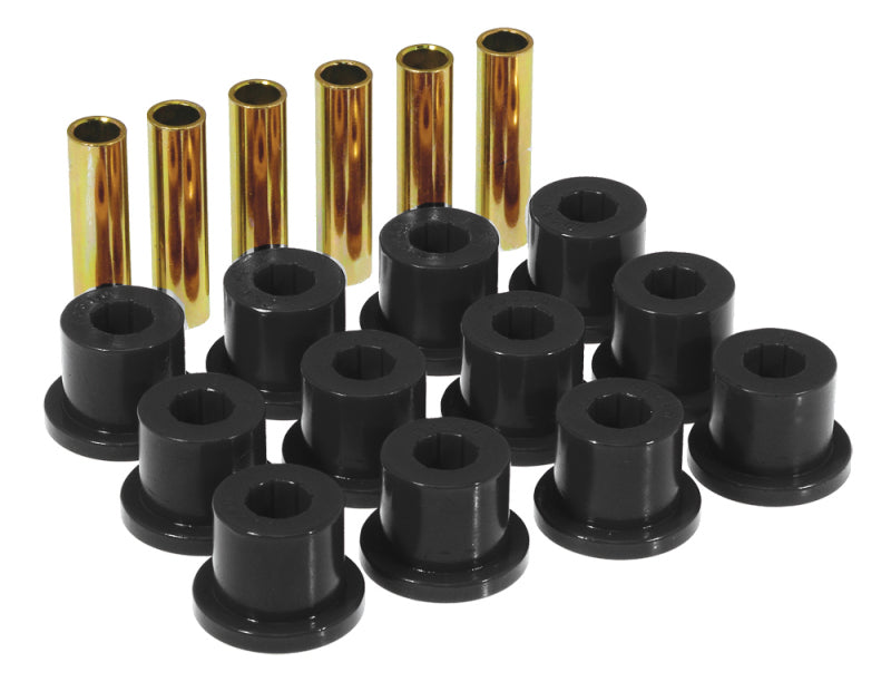 Prothane 67-87 GM Rear Spring & Shackle Bushings (w/ 1.5in Bushings) - Black Prothane Bushing Kits AXOPROS