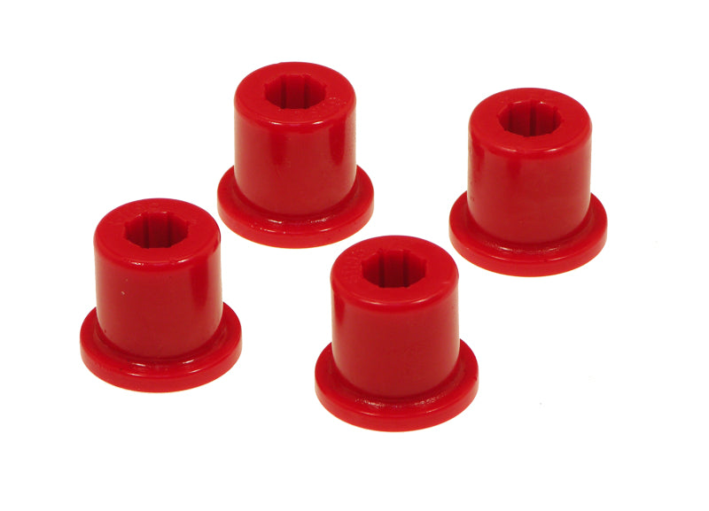 Prothane 76-86 Jeep CJ5/CJ6 Front Frame Shackle Bushings - Red Prothane Bushing Kits AXOPROS