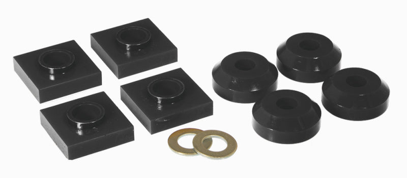 Prothane 76 & Earlier Ford F150/250 Transfer Case Mounts - Black Prothane Bushing Kits AXOPROS