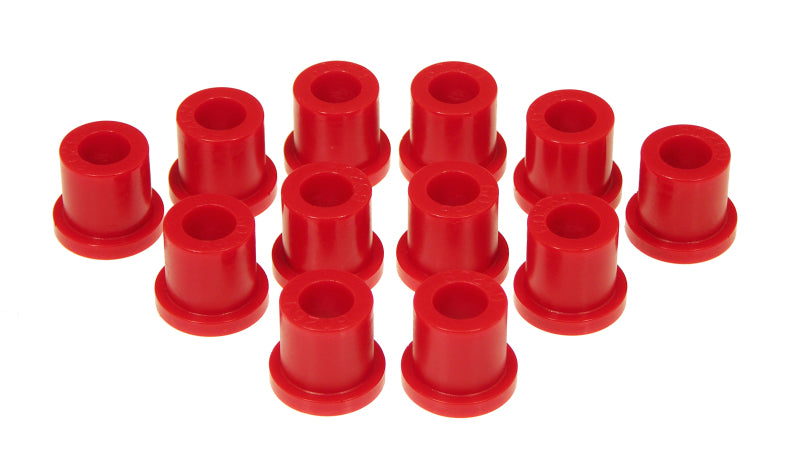 Prothane 79-83 Toyota Truck 2/4wd Rear Spring & Shackle Bushings - Red Prothane Bushing Kits  AXOPROS