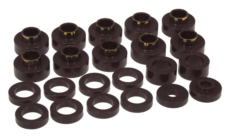 Prothane 80-86 Jeep CJ5/CJ7 Body Mount 22 Bushing Kit - Black Prothane Bushing Kits AXOPROS