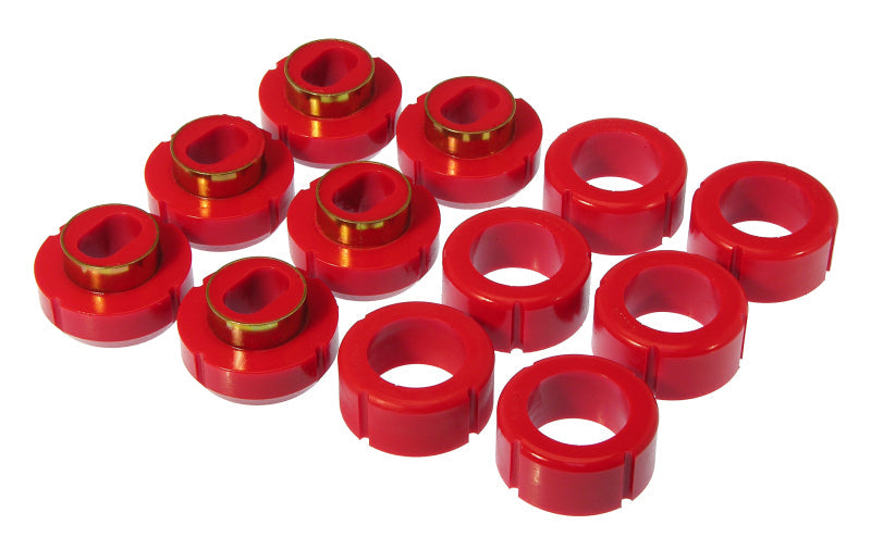 Prothane 81-87 Chevy C/K 10-30 2/4wd Body Mount - Red Prothane Bushing Kits AXOPROS