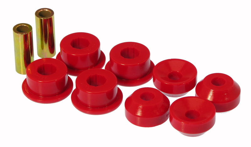 Prothane 88-00 Honda Civic Front Shock Bushings - Red Prothane Bushing Kits AXOPROS