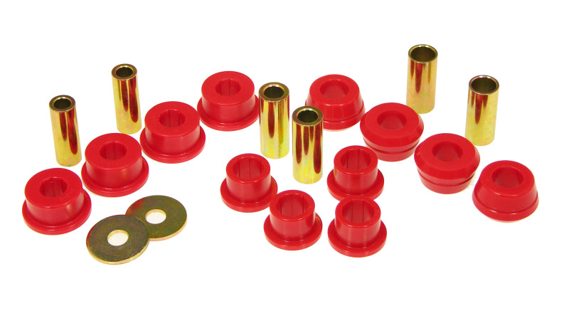 Prothane 91-95 Toyota MR2 Rear Control Arm Bushings (w/ Strut Rod Bushings) - Red Prothane Bushing Kits  AXOPROS