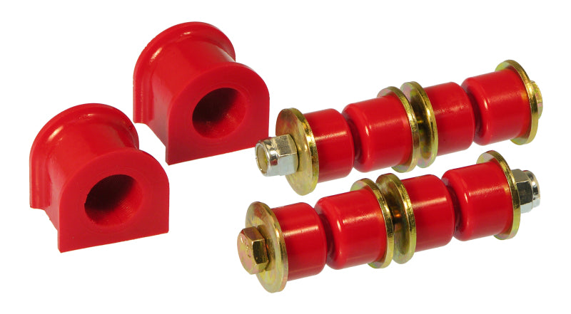 Prothane 92-97 Honda Civic Front Sway Bar Bushings - 21mm - Red Prothane Sway Bar Bushings AXOPROS