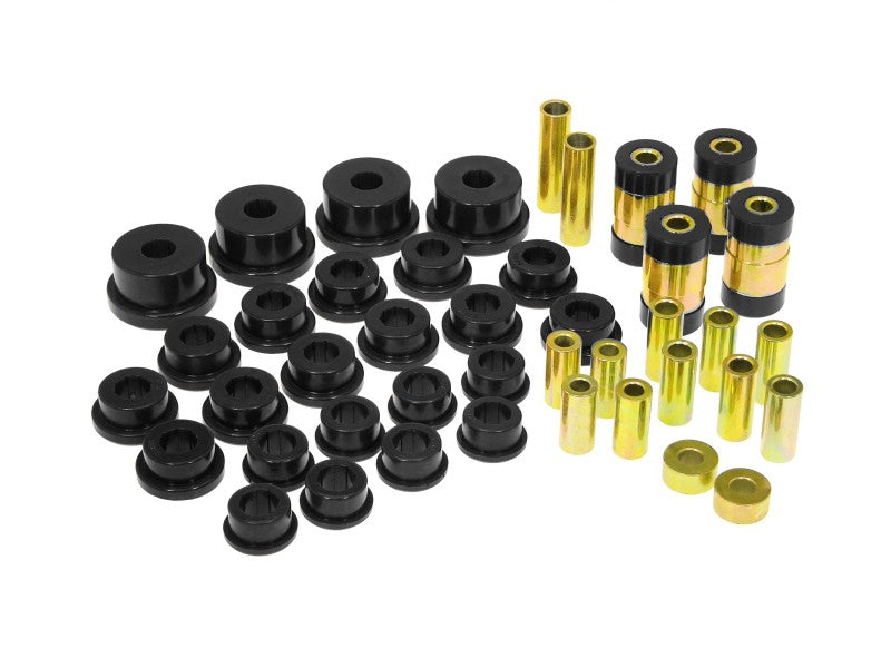 Prothane 95-99 Mitsubishi Eclipse Rear Upper/Lower Control Arm Bushings - Black Prothane Bushing Kits AXOPROS