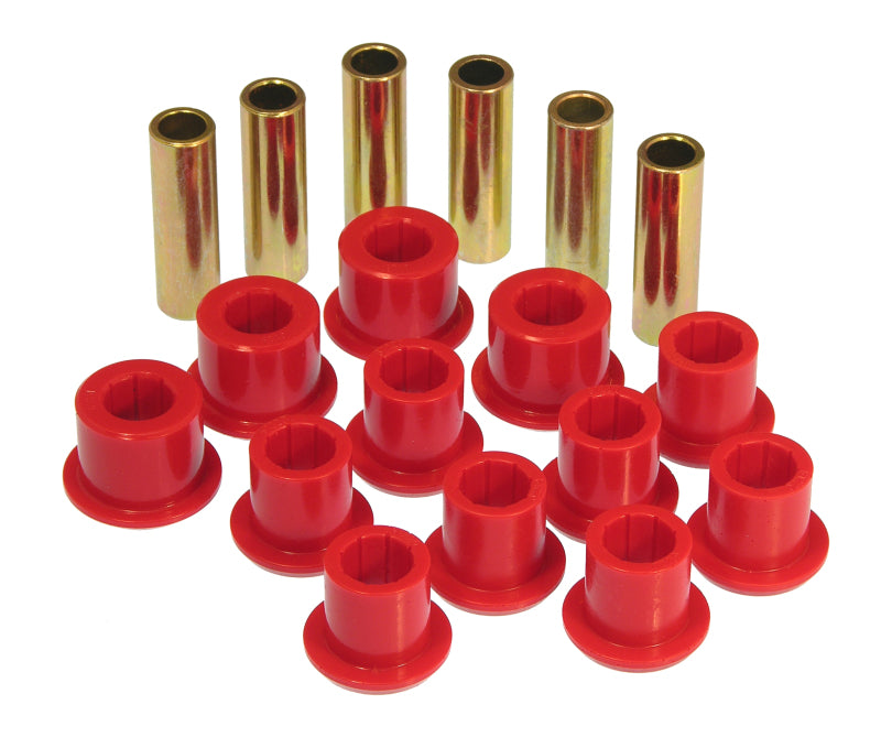 Prothane 98-08 Ford Ranger Rear Leaf Spring Bushings - Red Prothane Bushing Kits AXOPROS