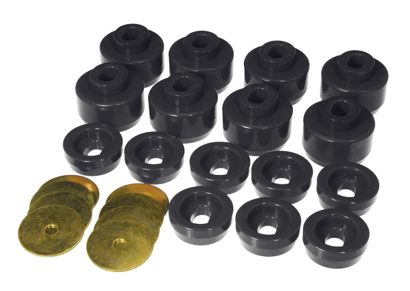 Prothane 99-06 Chevy Silverado 2/4wd Body Mounts - Black Prothane Bushing Kits AXOPROS