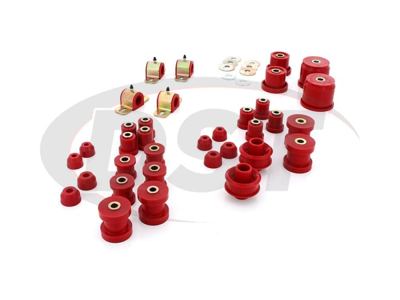 Prothane 99-09 Honda S2000 Total Kit - Red Prothane Bushings - Full Vehicle Kits AXOPROS